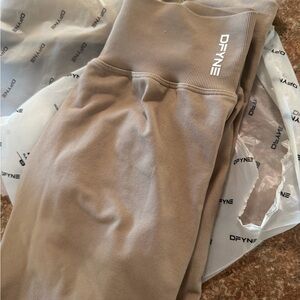 DFYNE Tan Joggers